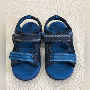 Kids Circo Toddler Sandals Shoes Size 9
Blue Leather Open Toe with Velcro Rubber